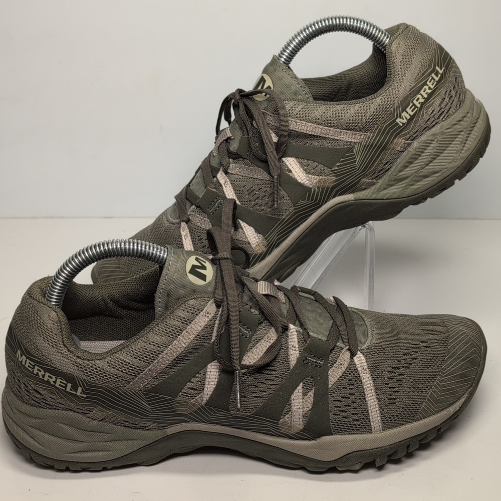 Merrell Siren Hex Q2 hiking form 2 olive green sneakers womans size 10 EU 41 - Picture 6 of 15